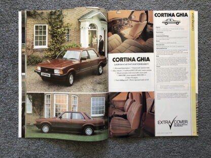 1981 Ford Range Brochure  Escort, Fiesta, Cortina, Capri, Granada - Image 9