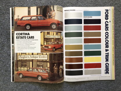 1981 Ford Range Brochure  Escort, Fiesta, Cortina, Capri, Granada - Image 10