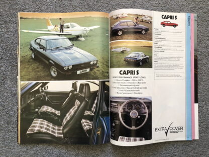 1981 Ford Range Brochure  Escort, Fiesta, Cortina, Capri, Granada - Image 14