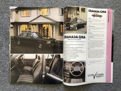 1981 Ford Range Brochure  Escort, Fiesta, Cortina, Capri, Granada - Image 16