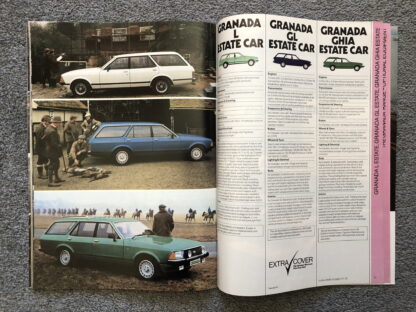 1981 Ford Range Brochure  Escort, Fiesta, Cortina, Capri, Granada - Image 17