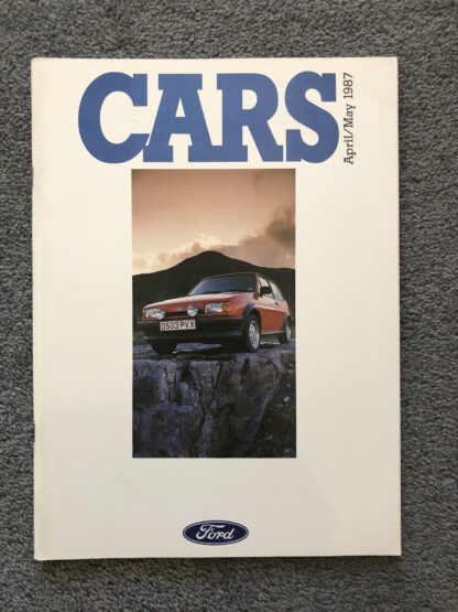 1987 Ford Range Brochure  Escort, Fiesta, Orion, Sierra, Granada, Scorpio