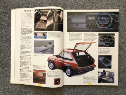 1987 Ford Range Brochure  Escort, Fiesta, Orion, Sierra, Granada, Scorpio - Image 3