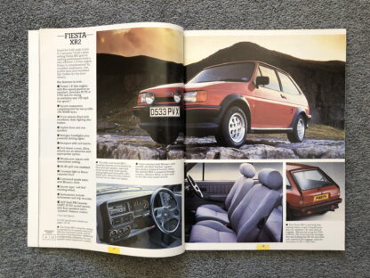 1987 Ford Range Brochure  Escort, Fiesta, Orion, Sierra, Granada, Scorpio - Image 4