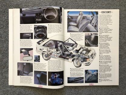 1987 Ford Range Brochure  Escort, Fiesta, Orion, Sierra, Granada, Scorpio - Image 6