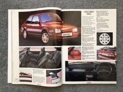 1987 Ford Range Brochure  Escort, Fiesta, Orion, Sierra, Granada, Scorpio - Image 7