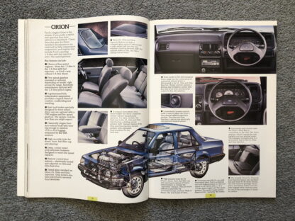 1987 Ford Range Brochure  Escort, Fiesta, Orion, Sierra, Granada, Scorpio - Image 9