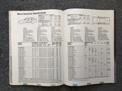 1987 Ford Range Brochure  Escort, Fiesta, Orion, Sierra, Granada, Scorpio - Image 15
