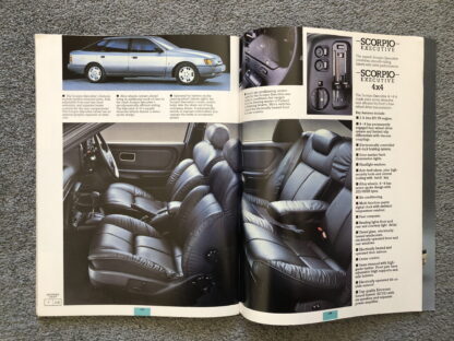 1987 Ford Range Brochure  Escort, Fiesta, Orion, Sierra, Granada, Scorpio - Image 18