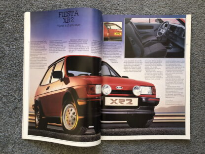 1985 Ford Range Brochure  Escort, Fiesta, Orion, Sierra, Capri, Granada - Image 4