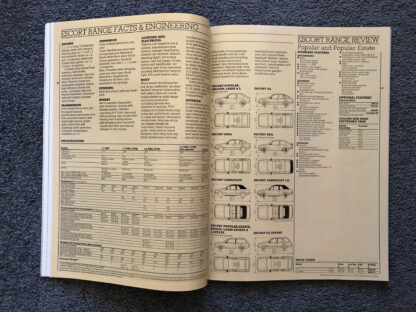 1985 Ford Range Brochure  Escort, Fiesta, Orion, Sierra, Capri, Granada - Image 8