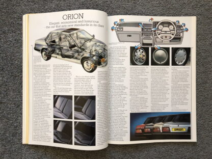 1985 Ford Range Brochure  Escort, Fiesta, Orion, Sierra, Capri, Granada - Image 9