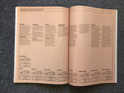 1985 Ford Range Brochure  Escort, Fiesta, Orion, Sierra, Capri, Granada - Image 14