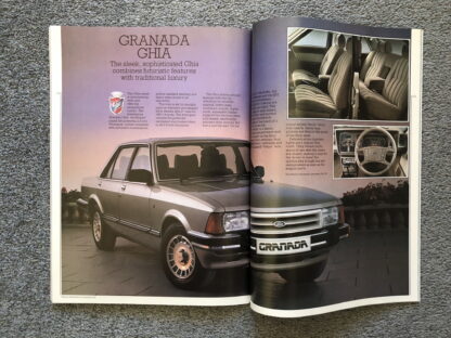 1985 Ford Range Brochure  Escort, Fiesta, Orion, Sierra, Capri, Granada - Image 18