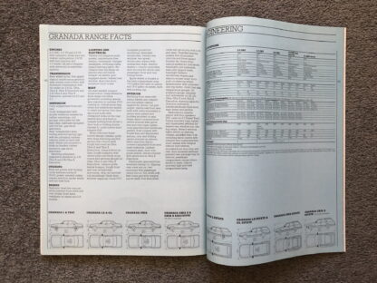 1985 Ford Range Brochure  Escort, Fiesta, Orion, Sierra, Capri, Granada - Image 19