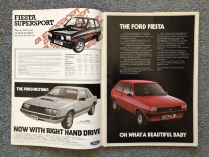 1980 Ford Range Brochure  Fiesta, Escort, Cortina, Capri, Granada - Image 2