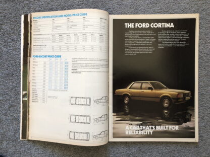 1980 Ford Range Brochure  Fiesta, Escort, Cortina, Capri, Granada - Image 7