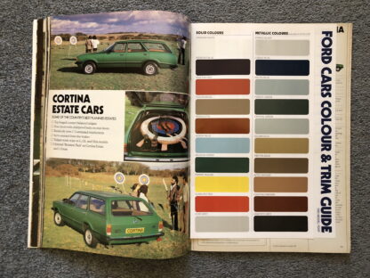 1980 Ford Range Brochure  Fiesta, Escort, Cortina, Capri, Granada - Image 9