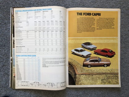 1980 Ford Range Brochure  Fiesta, Escort, Cortina, Capri, Granada - Image 11