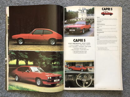 1980 Ford Range Brochure  Fiesta, Escort, Cortina, Capri, Granada - Image 12