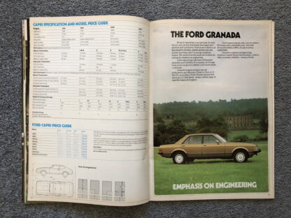 1980 Ford Range Brochure  Fiesta, Escort, Cortina, Capri, Granada - Image 13
