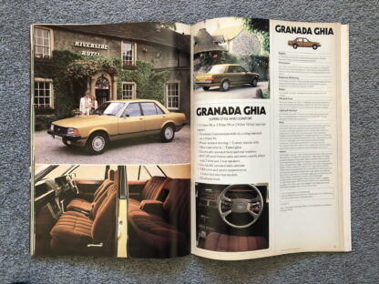 1980 Ford Range Brochure  Fiesta, Escort, Cortina, Capri, Granada - Image 14