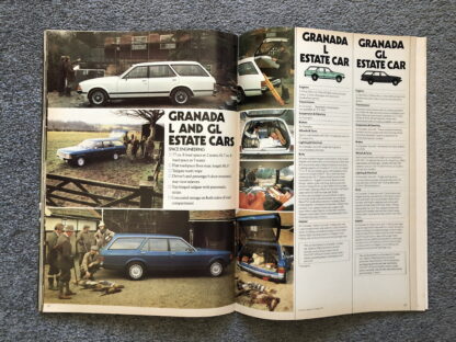 1980 Ford Range Brochure  Fiesta, Escort, Cortina, Capri, Granada - Image 15