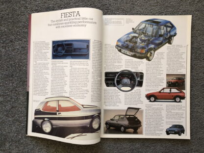 1984 Ford Range Brochure  Escort, Fiesta, Orion, Sierra, Capri, Granada - Image 3