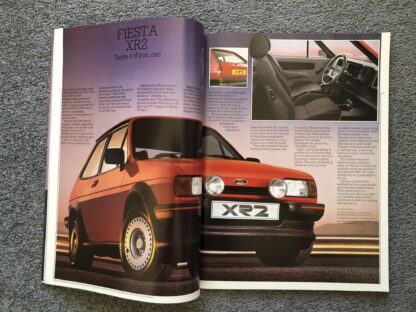 1984 Ford Range Brochure  Escort, Fiesta, Orion, Sierra, Capri, Granada - Image 4