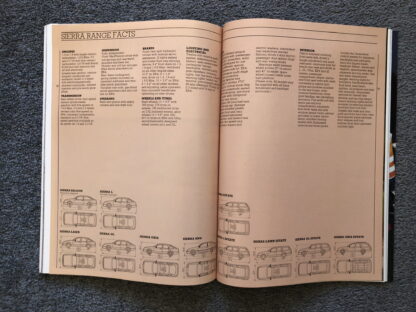 1984 Ford Range Brochure  Escort, Fiesta, Orion, Sierra, Capri, Granada - Image 15