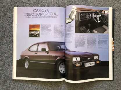 1984 Ford Range Brochure  Escort, Fiesta, Orion, Sierra, Capri, Granada - Image 16