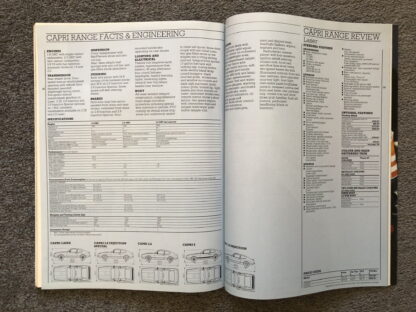 1984 Ford Range Brochure  Escort, Fiesta, Orion, Sierra, Capri, Granada - Image 17