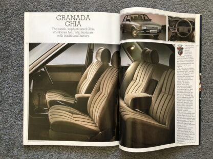 1984 Ford Range Brochure  Escort, Fiesta, Orion, Sierra, Capri, Granada - Image 19