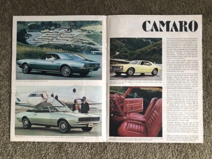 1968 Chevrolet Range Brochure Corvette Chevelle Camaro Corvair Bel Air - Image 5