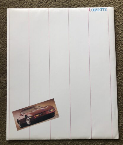 1988 Chevrolet Corvette Brochure - Image 18