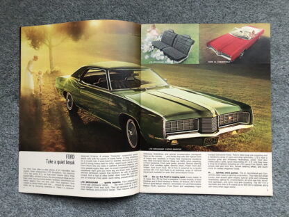 1970 Ford Range Buyers Guide Brochure Mustang, Falcon, Torino, Galaxie - Image 3