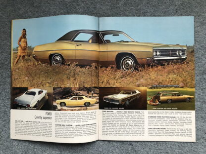 1970 Ford Range Buyers Guide Brochure Mustang, Falcon, Torino, Galaxie - Image 4