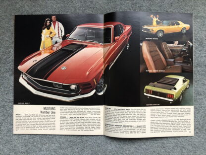 1970 Ford Range Buyers Guide Brochure Mustang, Falcon, Torino, Galaxie - Image 7