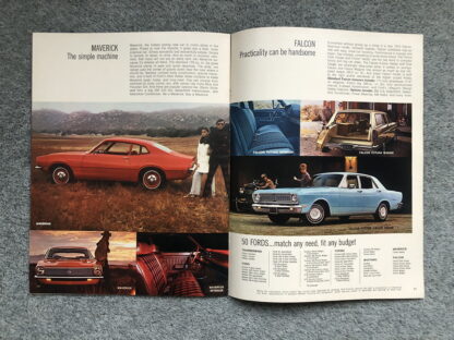 1970 Ford Range Buyers Guide Brochure Mustang, Falcon, Torino, Galaxie - Image 8