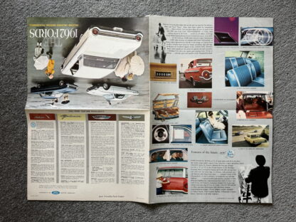 1962 Ford Range Brochure Falcon, Thunderbird, Galaxie, Wagons - Image 5