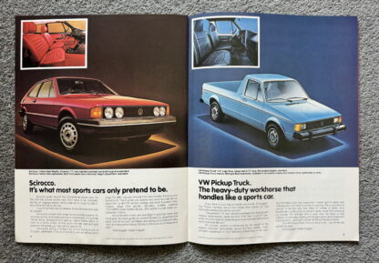 1981 Volkswagen Range Brochure - Image 5