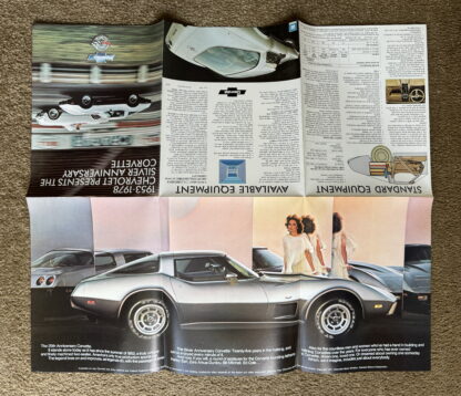 1978 Chevrolet Corvette Brochure - 25th Anniversary Edition - Image 9
