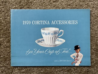 1970 Ford Cortina Accessories Brochure