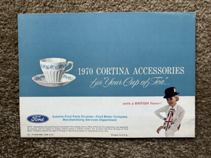 1970 Ford Cortina Accessories Brochure - Image 5