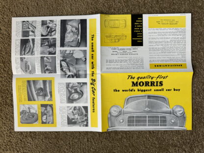 1951 Morris Minor Brochure - Image 8