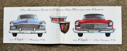 1955 Chrysler Windsor New Yorker Range Brochure - Image 2