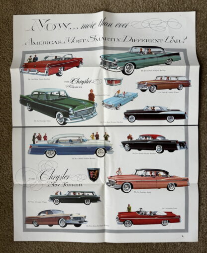 1955 Chrysler Windsor New Yorker Range Brochure - Image 3