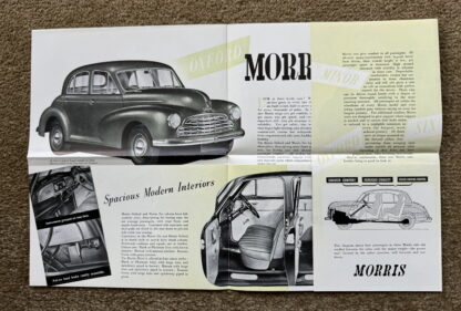 1949 Morris Minor, Oxford, Six Brochure - Image 6