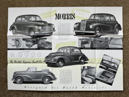 1949 Morris Minor, Oxford, Six Brochure - Image 8