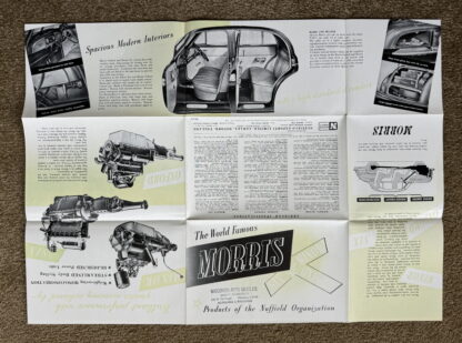 1949 Morris Minor, Oxford, Six Brochure - Image 9